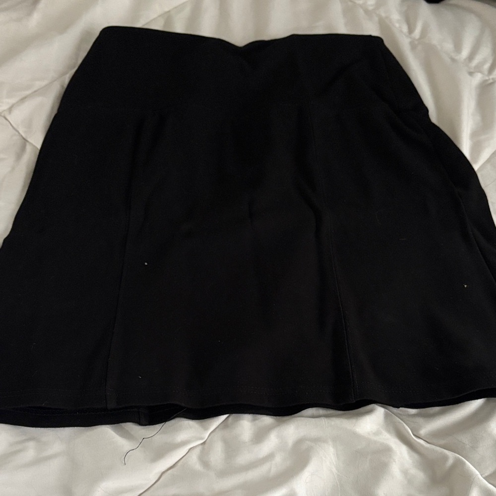 Ruby Ribbon Classic Black A-Line Skirt